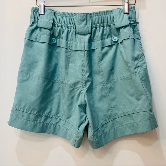 AFTCO - 7" STRETCH ORIGINAL FISHING SHORTS - BAHAMA HEATHER size 30 - Picture 3 of 7